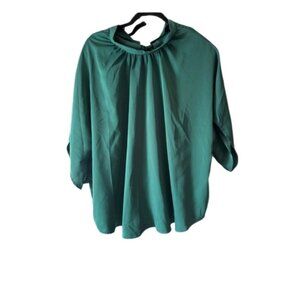 SHEIN plus Elegant Green Women's Top